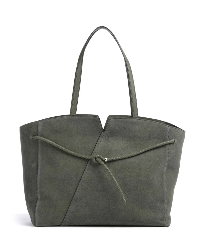 BOSS Revers Bolsa shopping dark green