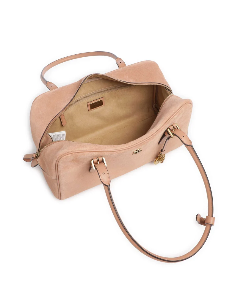 Lauren Ralph Lauren Marcy Large Bolso de hombro pink sienna