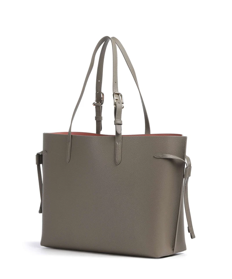 Furla Ava L Bolsa shopping muddy gray/rosewood