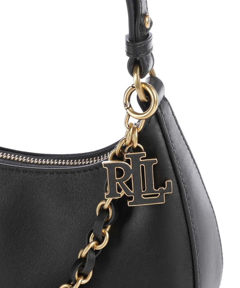 Lauren Ralph Lauren Marcy Medium Bolso de hombro black