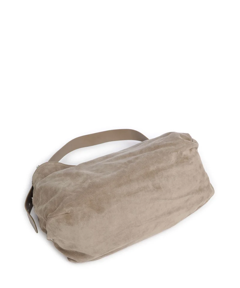 Vivienne Westwood Maxime Suede Large Bolso de hobo stone