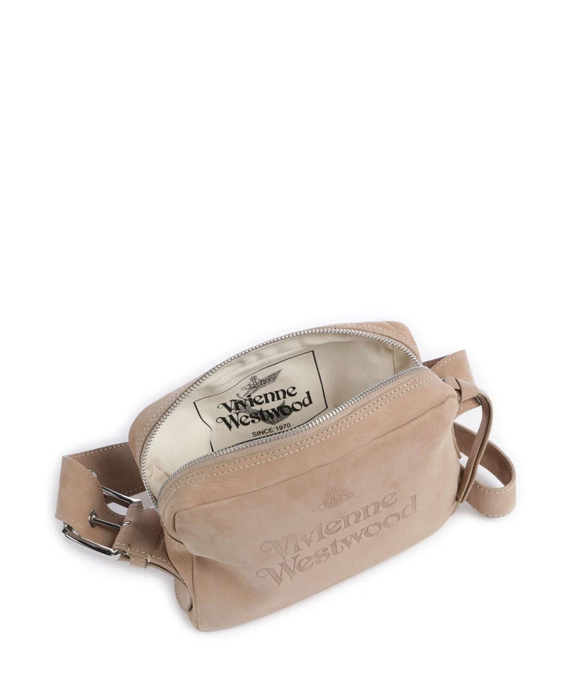 Vivienne Westwood Carrie Bandolera beige