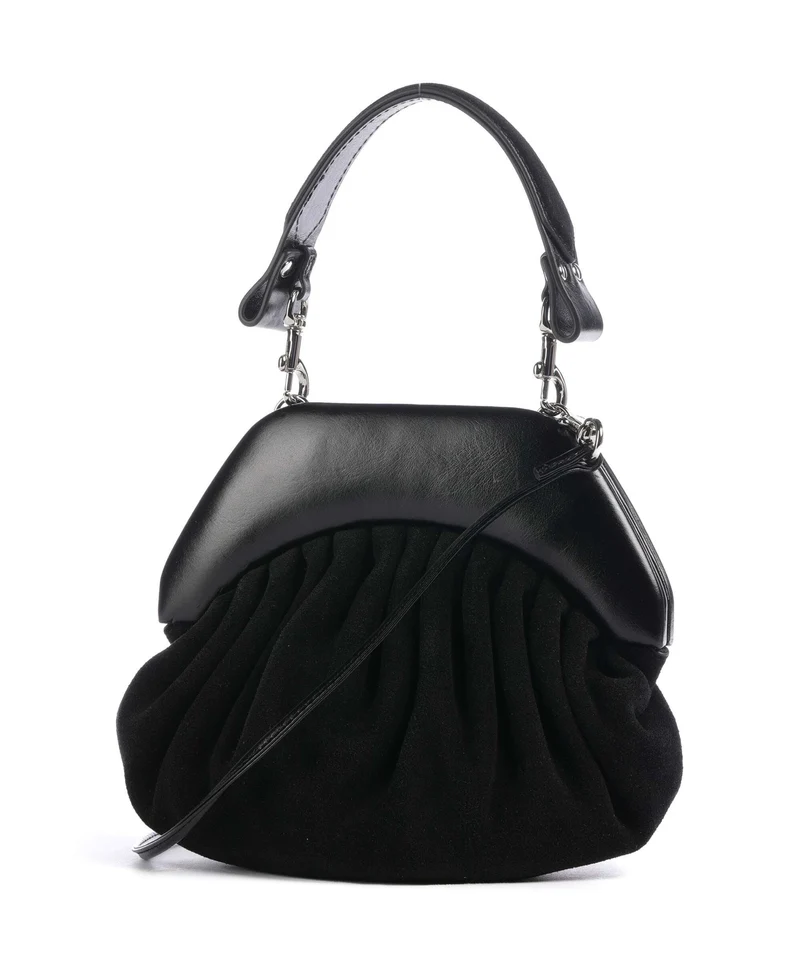 Vivienne Westwood Brooke Suede Bolso de mano black