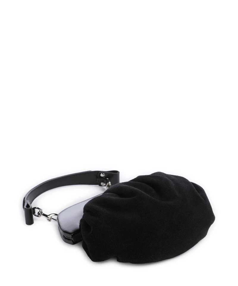 Vivienne Westwood Brooke Suede Bolso de mano black