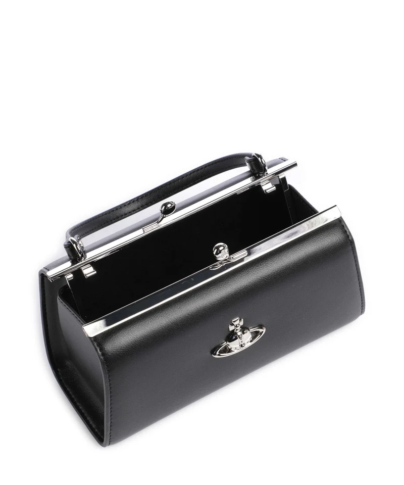 Vivienne Westwood Doll Frame Smooth XL Bolso de mano black