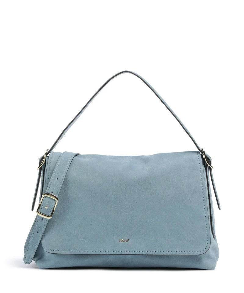 Abro Suede Carina Bolso de hombro sapphire