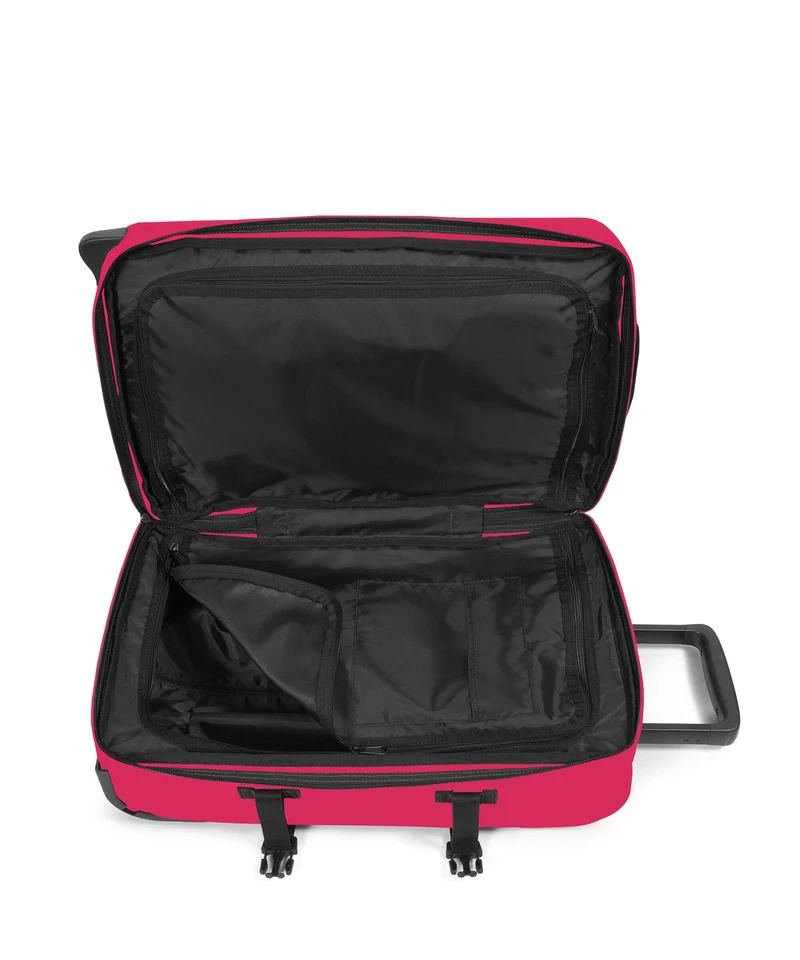 Eastpak Tranverz S Bolso de viaje con ruedas saffron red