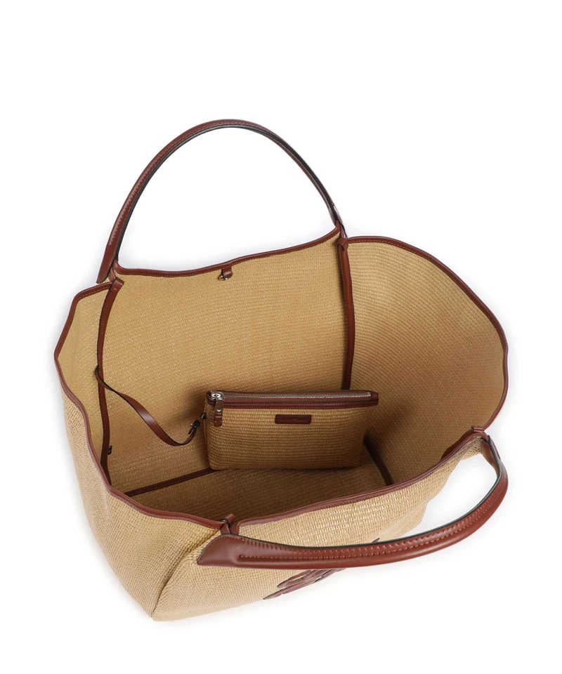 Emporio Armani Durini 24 L Bolsa shopping naturale/siena