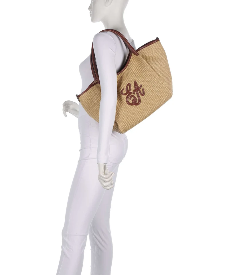 Emporio Armani Durini 24 M-L Bolsa shopping naturale/siena