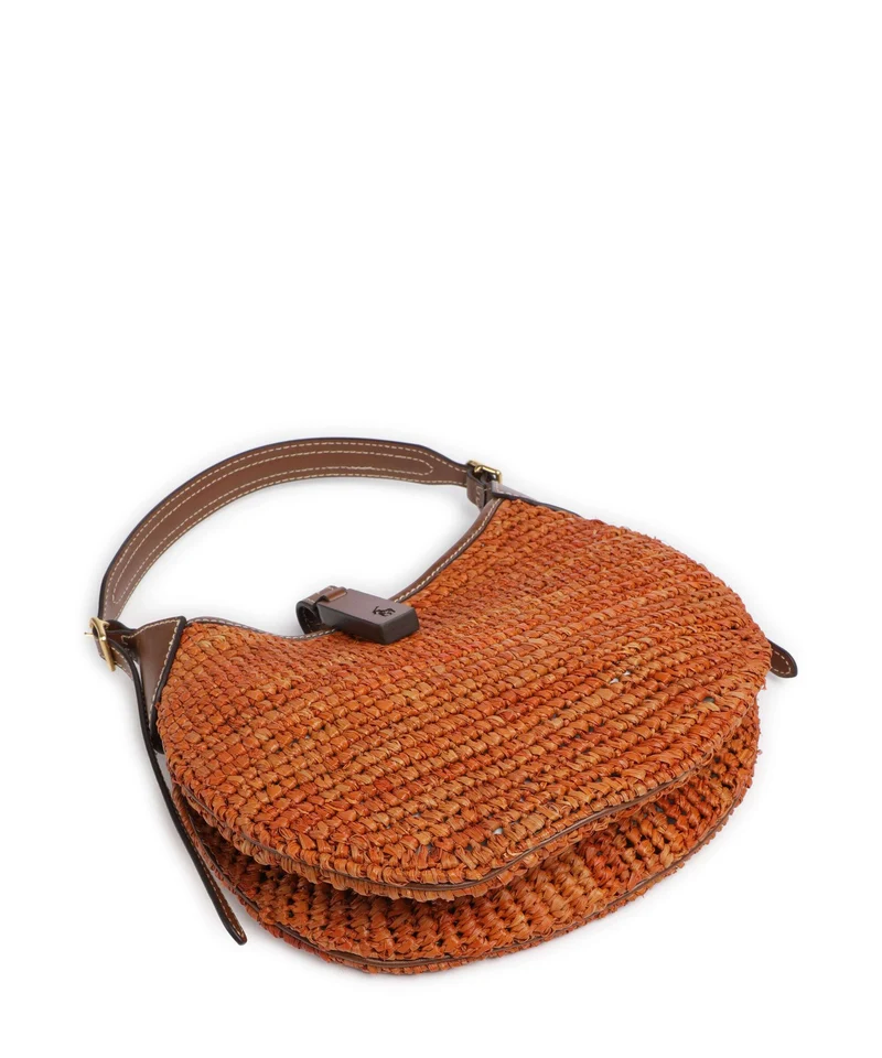 Polo Ralph Lauren ID Collection Small Bolso de hobo sequoia/cuoio