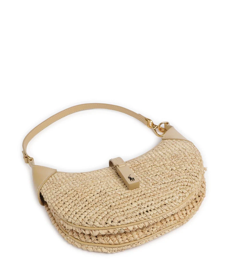 Polo Ralph Lauren ID Collection Small Bolso de hombro natural/cashmere