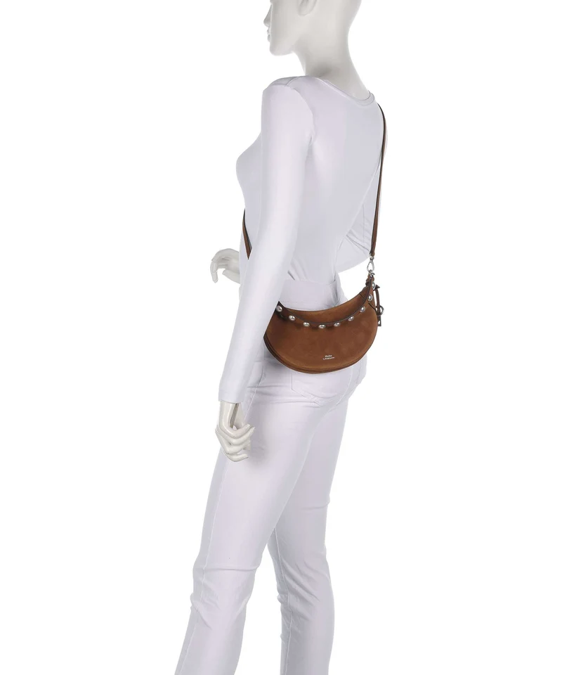 Polo Ralph Lauren ID Collection Small Bolso de hombro cinnamon