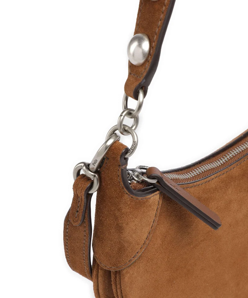 Polo Ralph Lauren ID Collection Small Bolso de hombro cinnamon