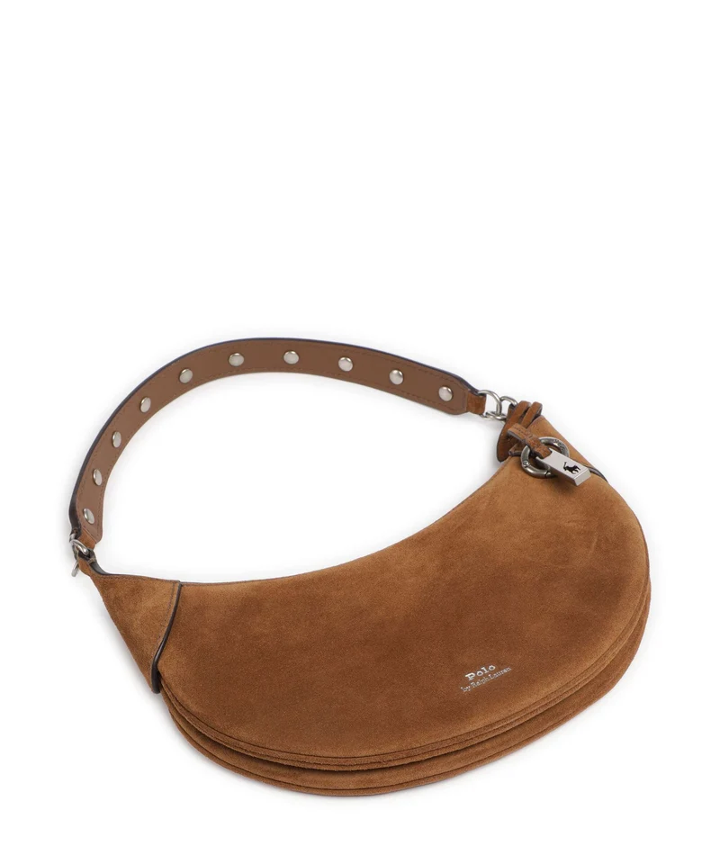 Polo Ralph Lauren ID Collection Small Bolso de hombro cinnamon