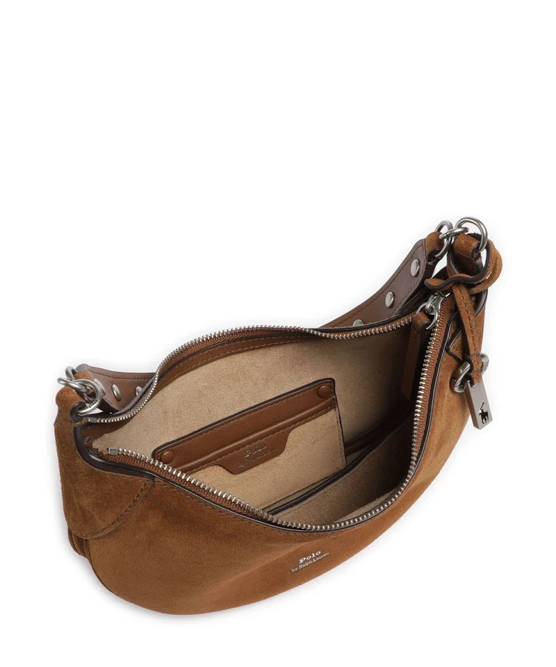 Polo Ralph Lauren ID Collection Small Bolso de hombro cinnamon