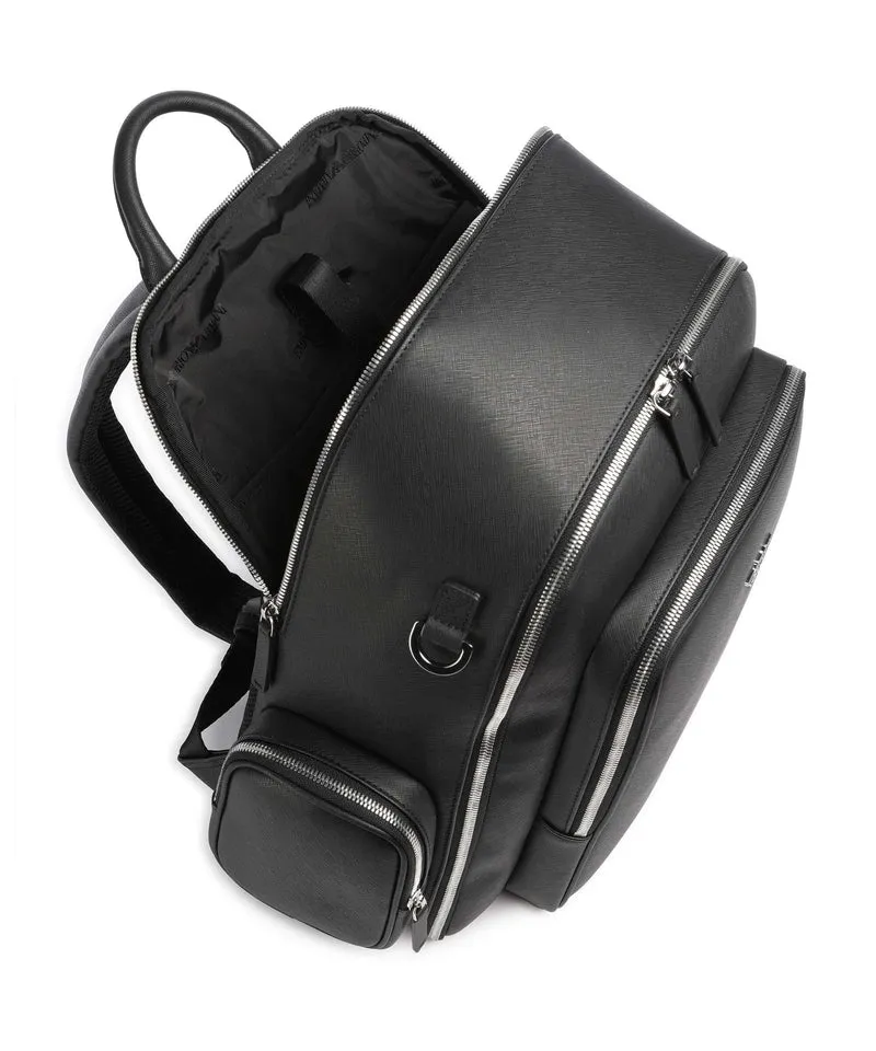 Emporio Armani Business Regenerated Mochila black beauty