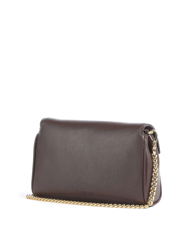 Lauren Ralph Lauren Tanner Large Bandolera chestnut brown