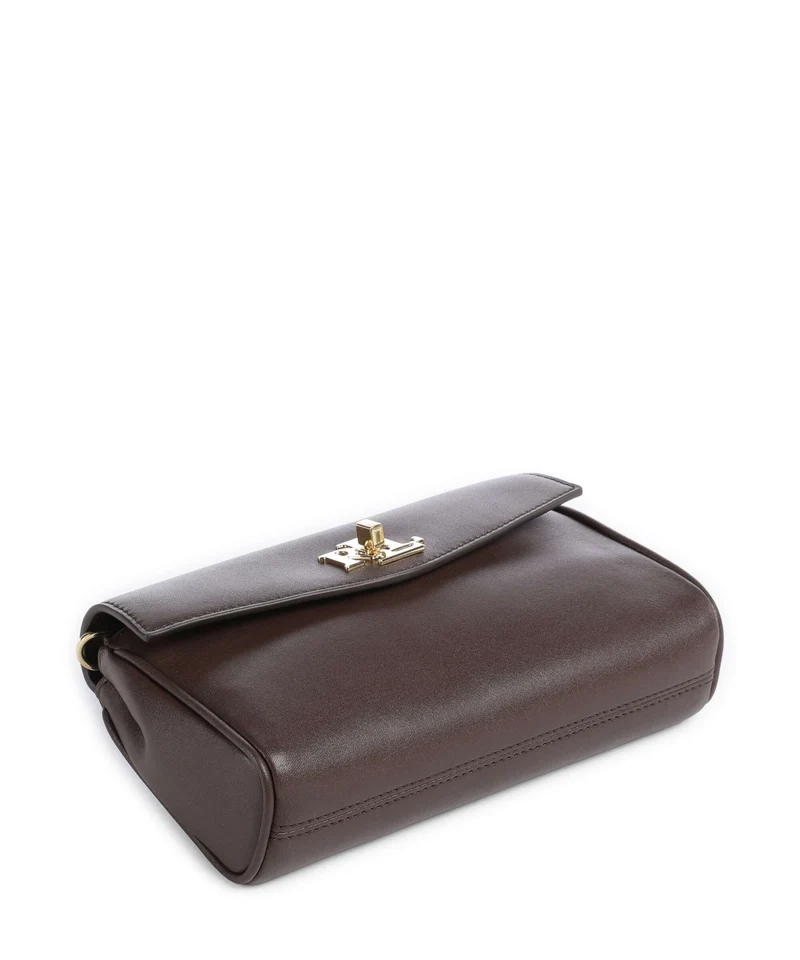 Lauren Ralph Lauren Tanner Large Bandolera chestnut brown