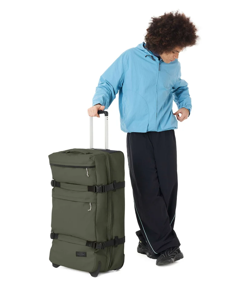 Eastpak Transit'R Plus L Bolso de viaje con ruedas tarp forest