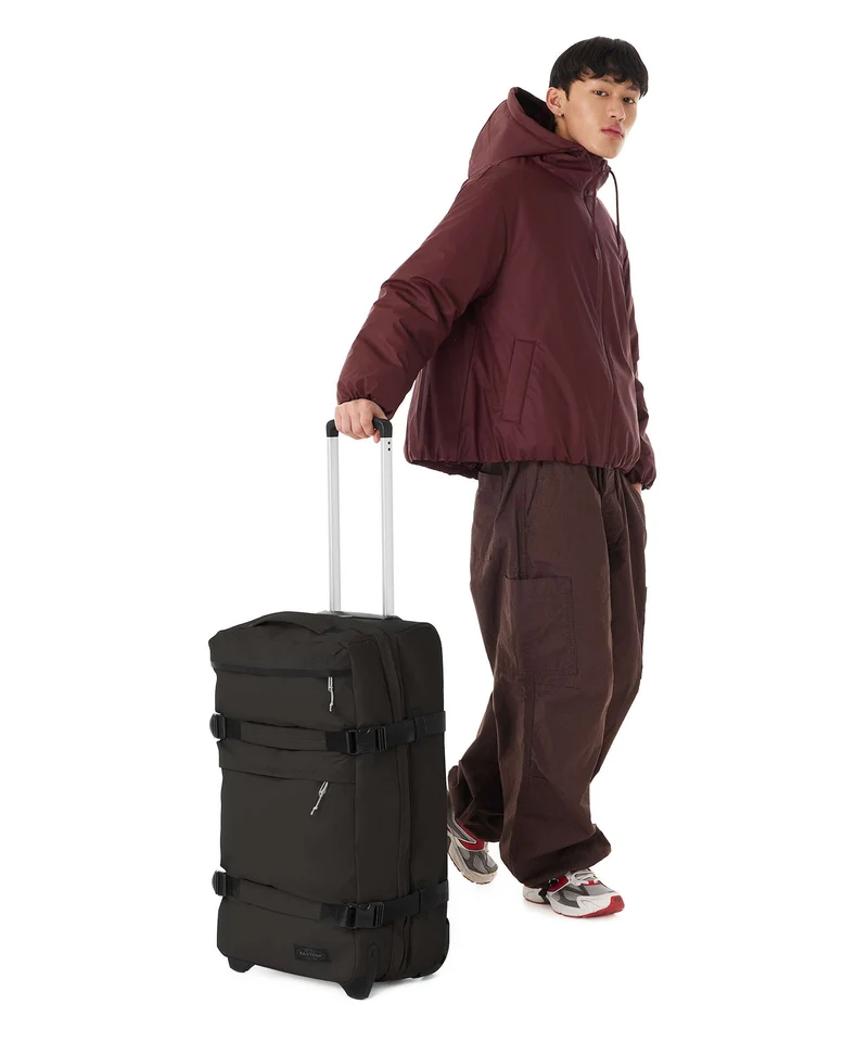 Eastpak Transit'R Plus M Bolso de viaje con ruedas tarp black