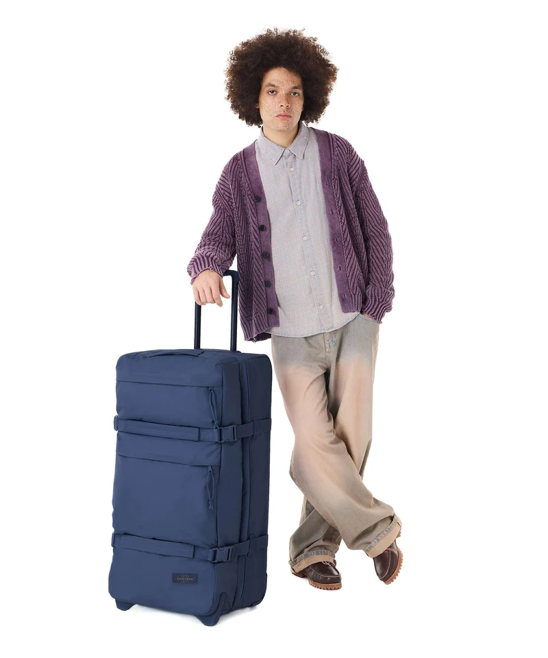 Eastpak Transit'R Plus L Bolso de viaje con ruedas monotone navy