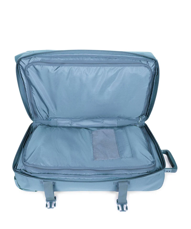 Eastpak Transit'R Plus M Bolso de viaje con ruedas monotone blue