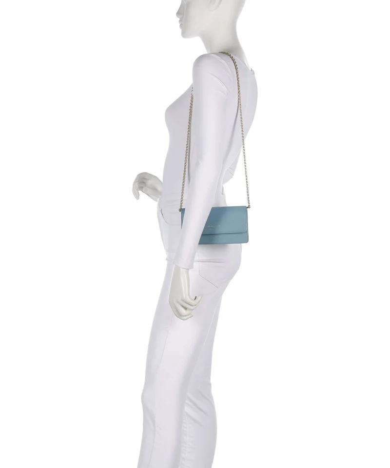Emporio Armani Vivienne Bandolera main azure