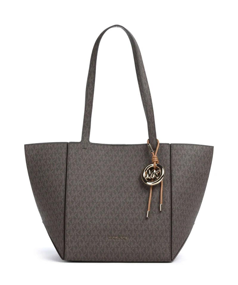 Michael Kors Jordi Medium Bolsa shopping brown/acorn