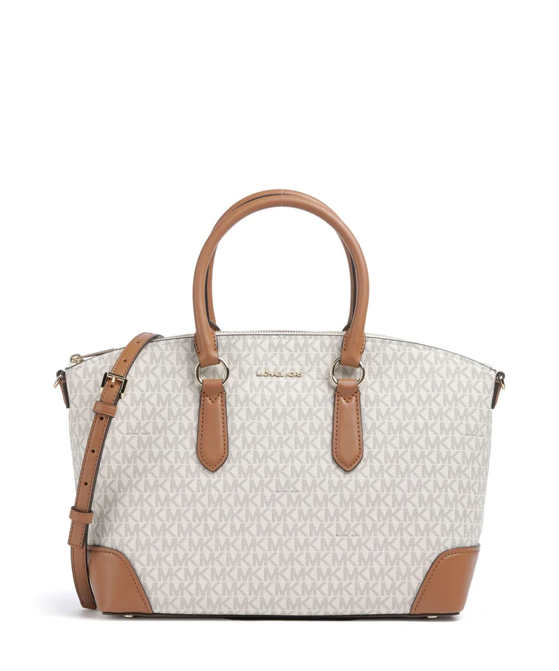 Michael Kors Murphy Large Bolso de mano vanilla/acorn