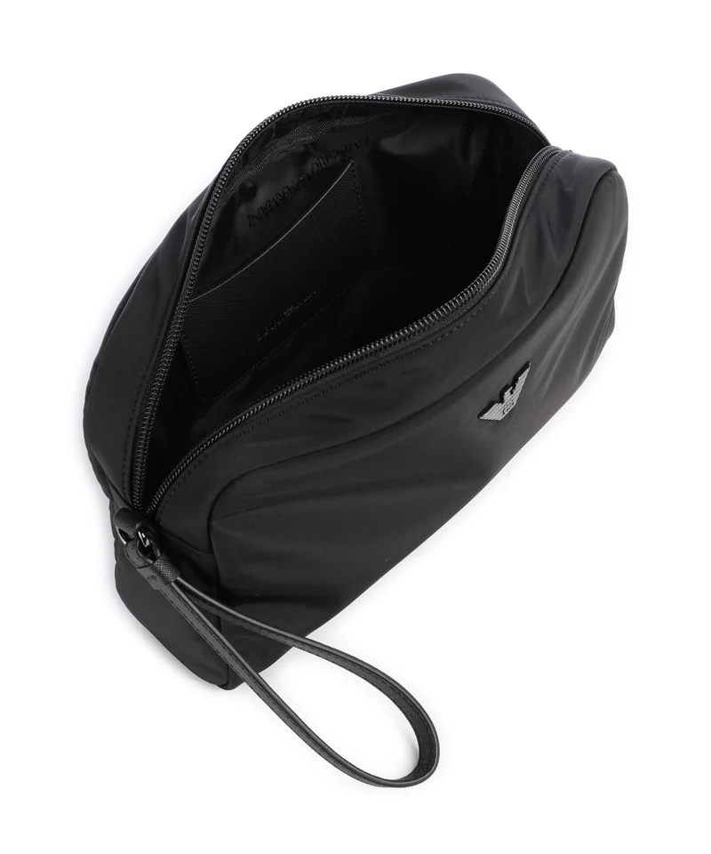 Emporio Armani Nylon Recycled Neceser black beauty