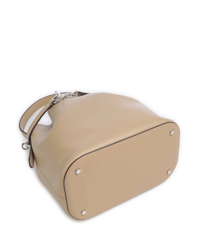 Lauren Ralph Lauren Blaike Medium Bucket bolso de mano tan