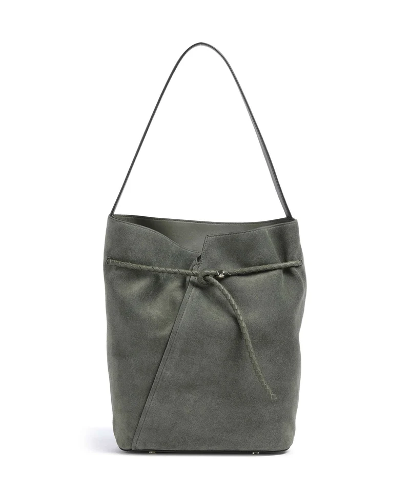 BOSS Revers Bucket bolso de mano dark green