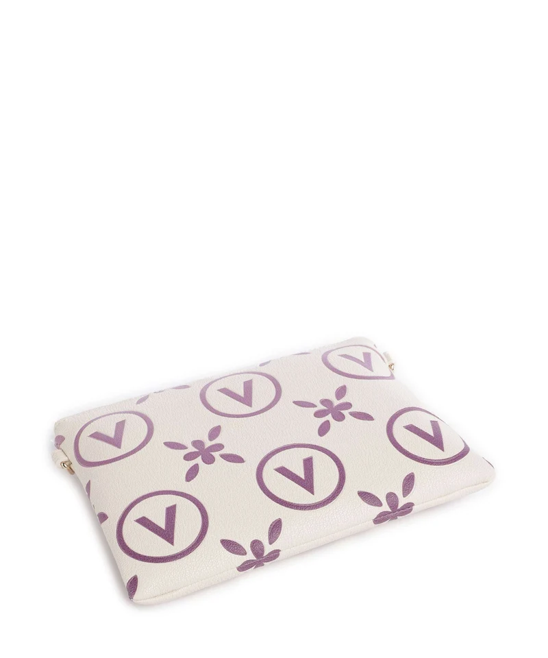Valentino Bags Samba Re Print Bandolera ecru/rosa