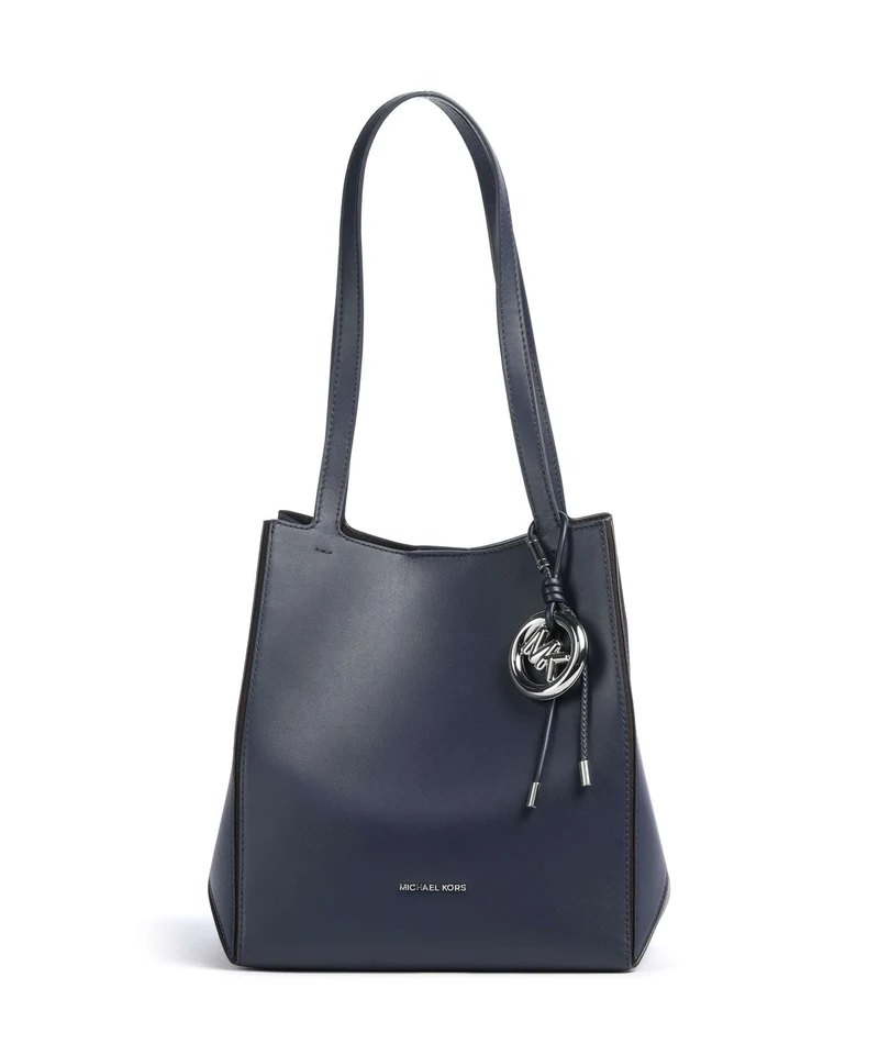 Michael Kors Jordi Medium Bolsa shopping dress blues