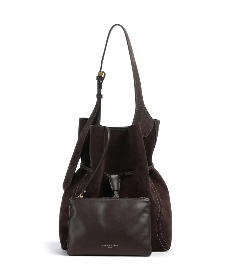 Gianni Chiarini Sienna Bucket bolso de mano moka