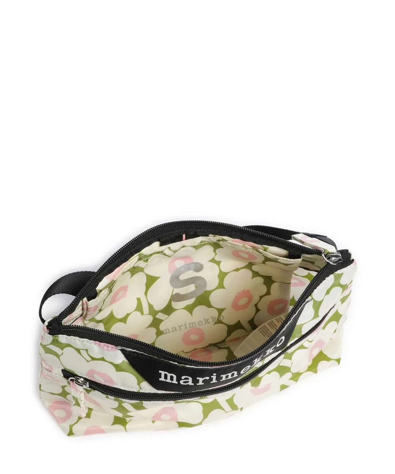 Marimekko Neat S Unikko Bandolera light yellow/green/lt pink