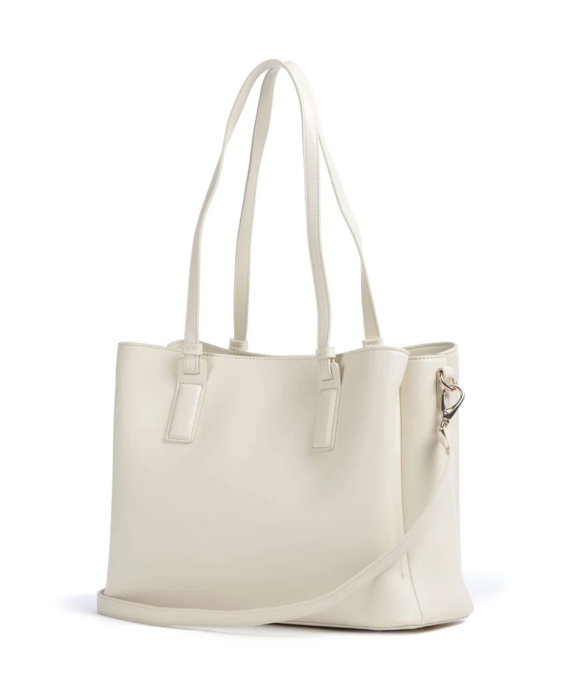Valentino Bags Clio Re Bolsa shopping ecru