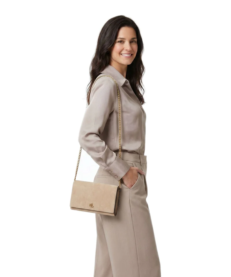 Lauren Ralph Lauren Adair II Large Monedero tan