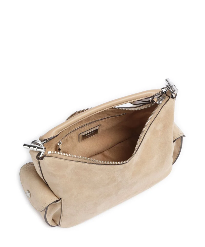 Lauren Ralph Lauren Blaike Small Bolso de hombro tan