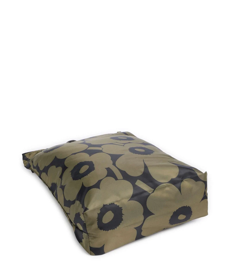 Marimekko Neat M Unikko Bolso de hobo olive green/dark blue
