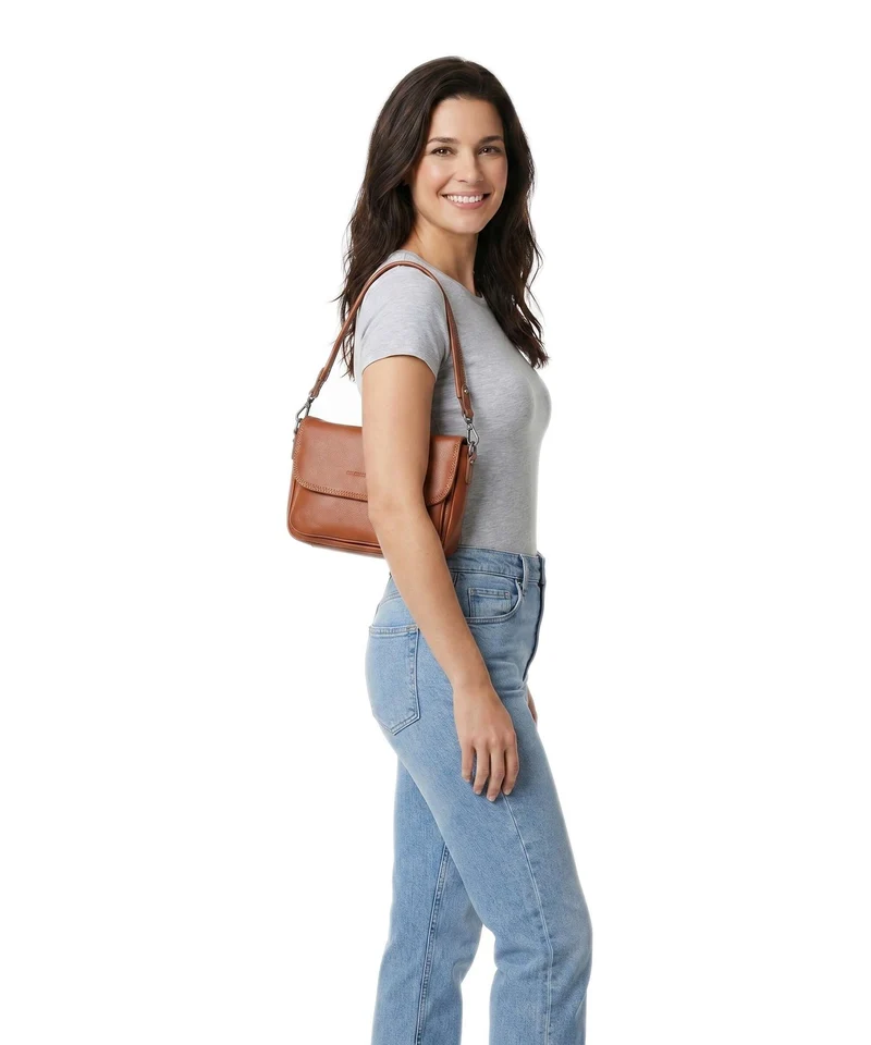 The Chesterfield Brand Serene Miloa Bolso de hombro cognac