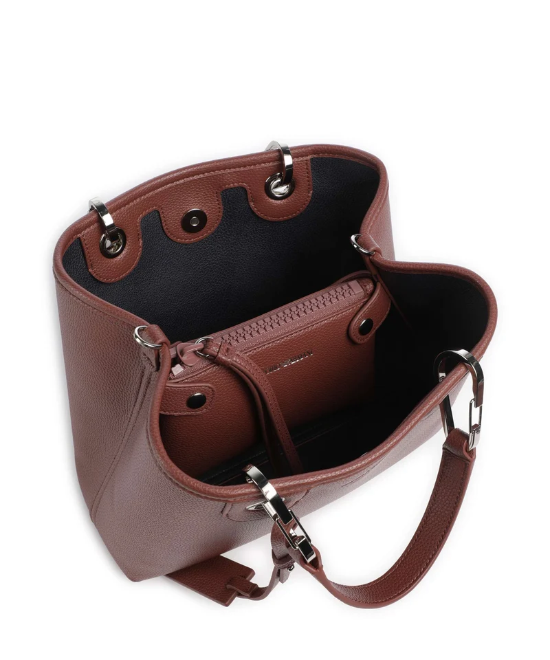 Emporio Armani My EA S Bolso de mano gianduia/navy
