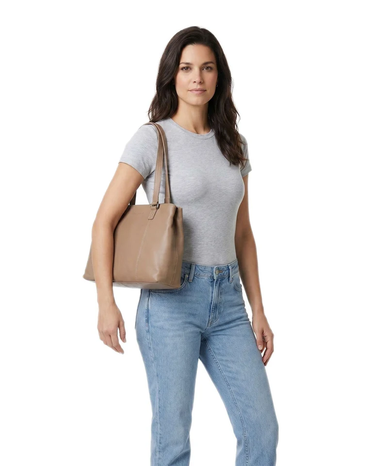 The Chesterfield Brand Serene Marvos Bolso de hombro taupe