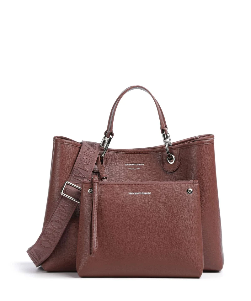 Emporio Armani My EA M Bolso de mano gianduia/navy
