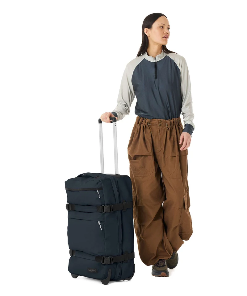 Eastpak Transit'R Plus M Bolso de viaje con ruedas tarp navy