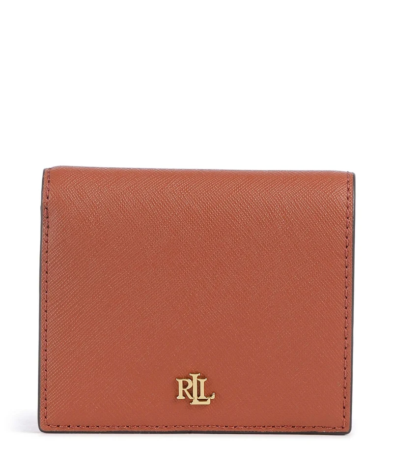Lauren Ralph Lauren Small Monedero red terracotta