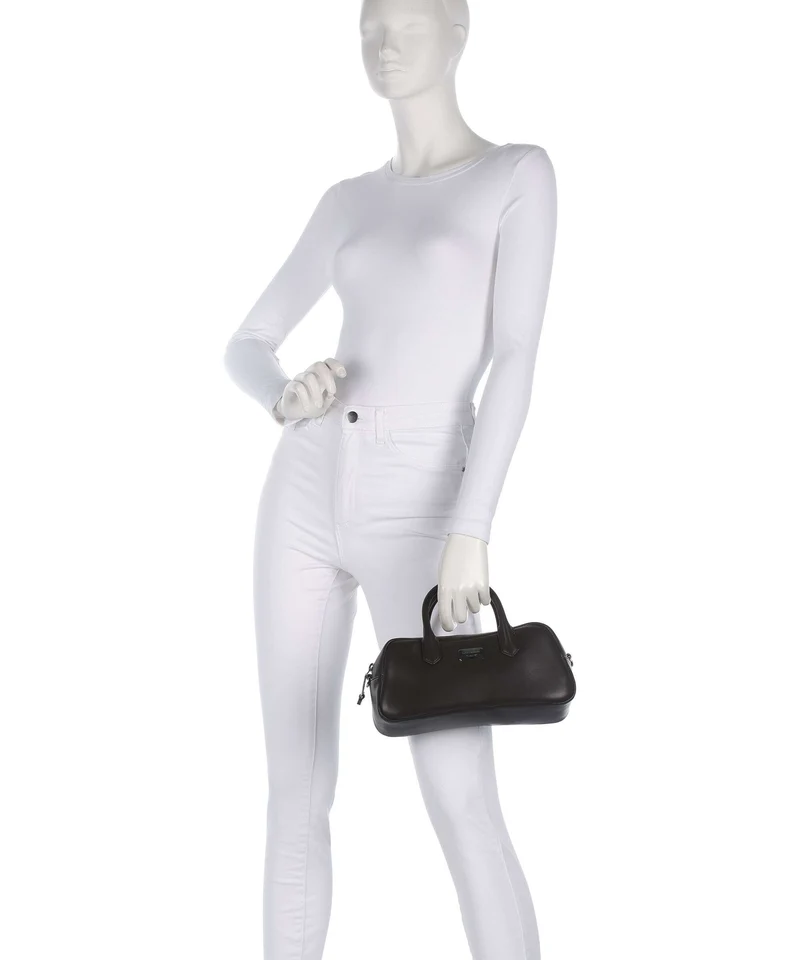 Emporio Armani Cassandra M Bolso de mano moka