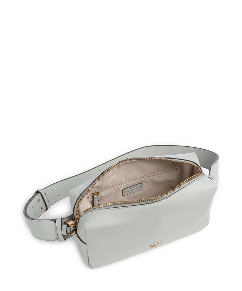 Pinko Bolso de hombro grigio perla/antique gold