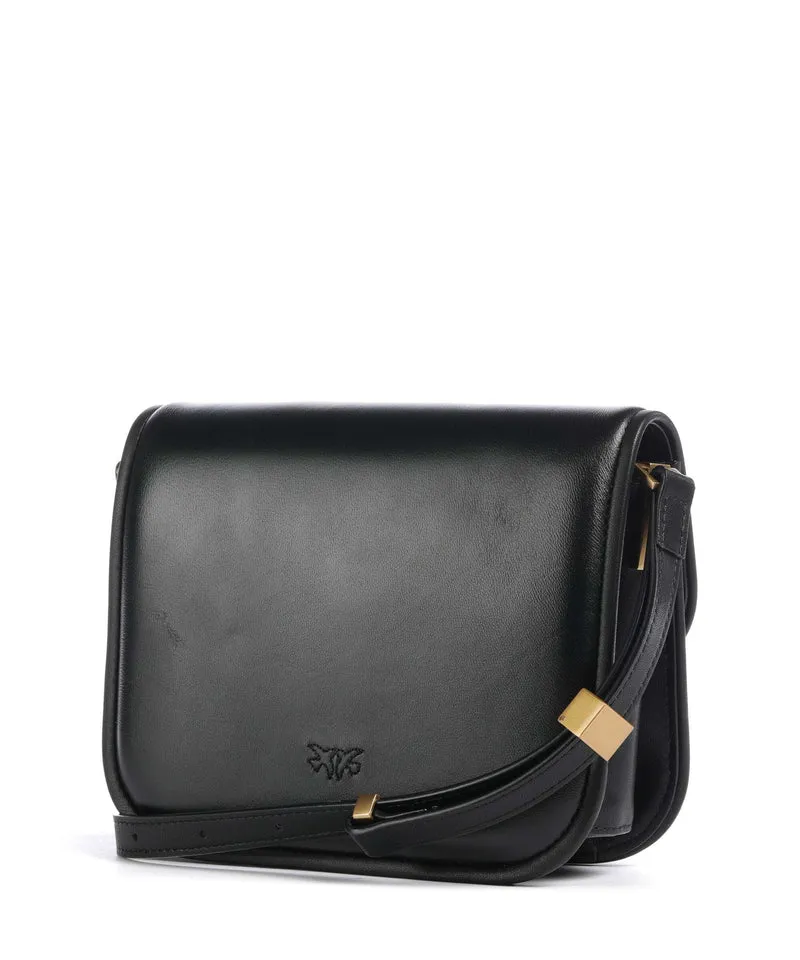 Pinko Love One Mini Bandolera nero/antique gold