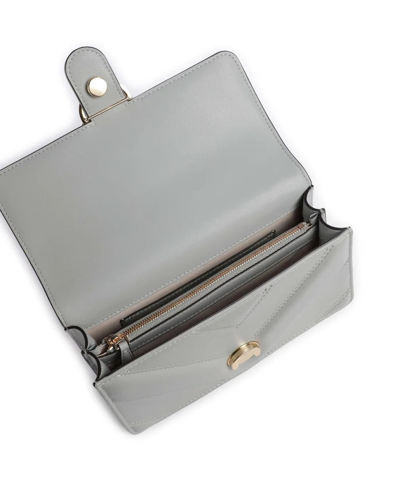 Pinko Love One Mini Bolso de hombro grigio perla/gold mordore